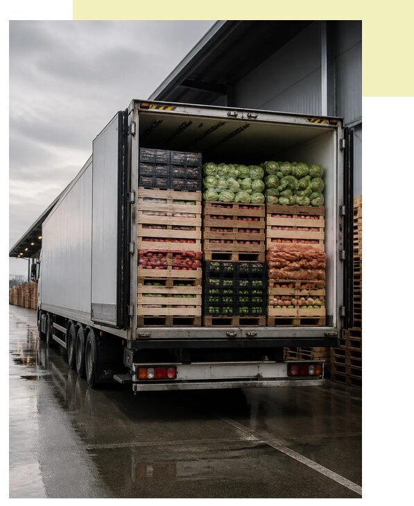Перевозка плодоовощной продукции в Каширу по цене от 5207 р. | Агросервис-Кшр