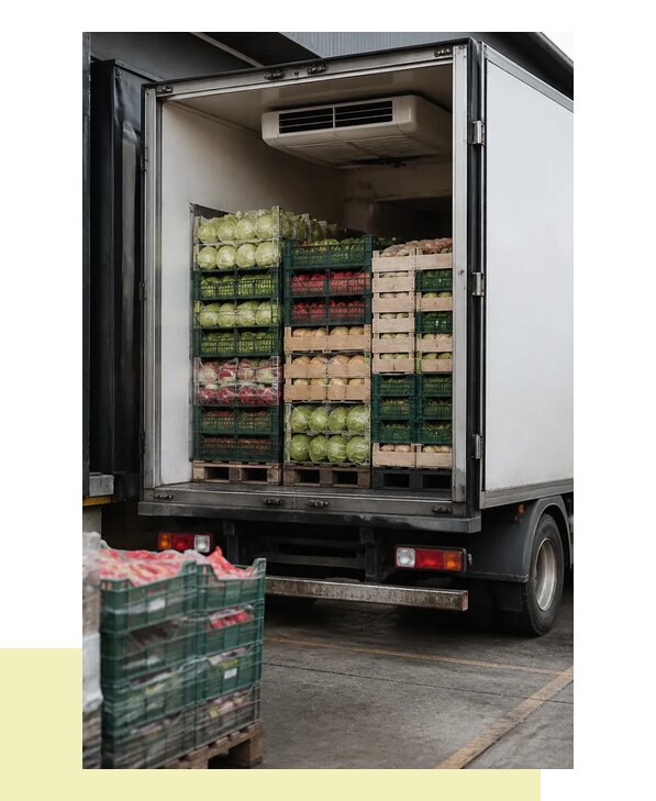 Перевозка плодоовощной продукции оптом напрямую в Каширу