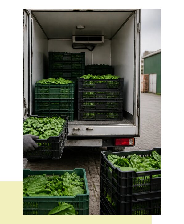 Перевозка шпината в Каширу с сохранением свежести продукции